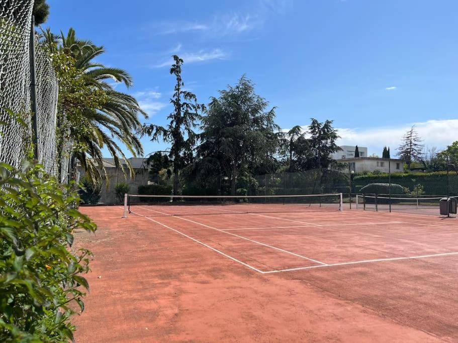 Appartement 4 Personnes Antibes Mer, Piscine, Parking, Tennis, Wifi Buitenkant foto