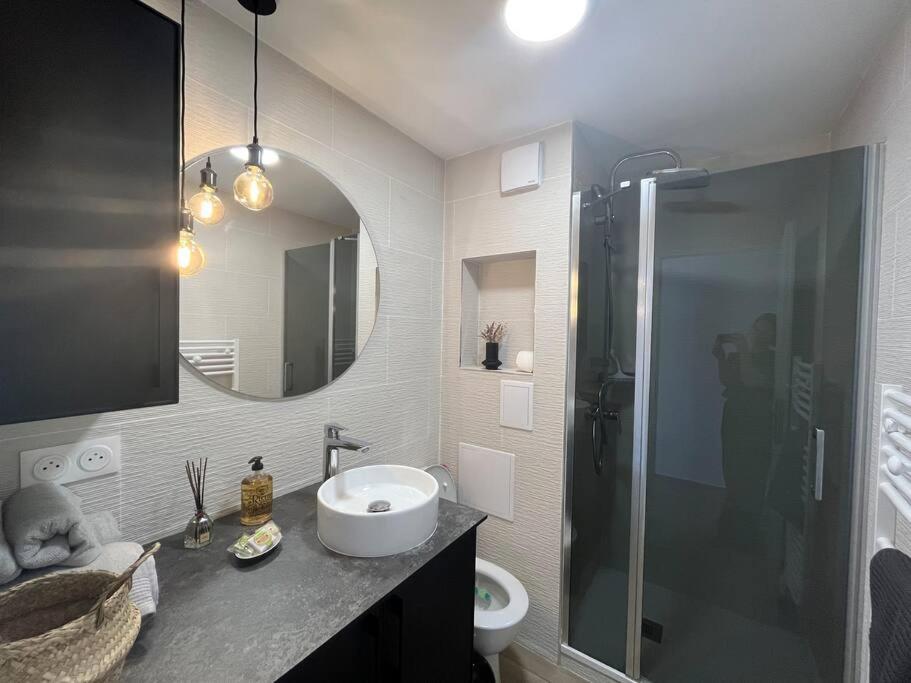 Appartement 4 Personnes Antibes Mer, Piscine, Parking, Tennis, Wifi Buitenkant foto
